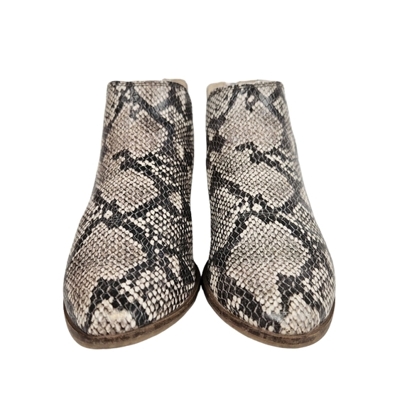 Dolce Vita Karsen Python Snakeskin Bootie Ankle Boots Women's Size 7.5 - Picture 6 of 11